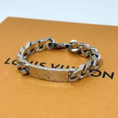 ルイヴィトン モノグラム チェーン ブレスレット シルバー メンズ シルバーのサムネイル
