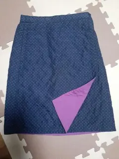 ラップスカート ひざ丈スカート