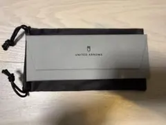 UNITED ARROWS メガネケース グレー
