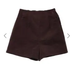 earth music&ecology ワッフルコーデュロイショートパンツ