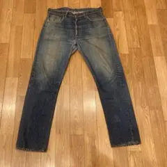 LEVI'S リーバイス505 BIG Ｅ　鬼ヒゲ☆ オリジナルレングス　w34