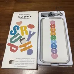 SURPHY iPhone 15 Pro Max ケース ストラップ付（16ほ）