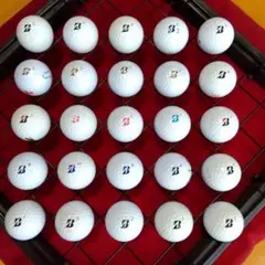 ゴルフロストボールＢ白25球