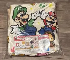 一番くじ スーパーマリオ Ｃ賞 収納ポケット付きブランケット