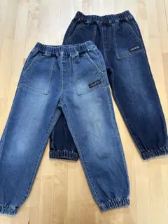 キッズ ズボン デニム バースデイ ユニクロ しまむら ブリーズ プティマイン