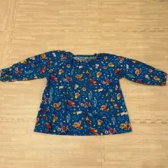 ayu様専用　　　　　　アンパンマン　スモック　ポケット付き　園児用