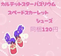 アイプリバース カルテットスターバズリウムスペードスカーレット シューズ