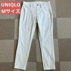【美品】ユニクロ　ウルトラストレッチクロップドレギンスパンツ　M スキニーのサムネイル
