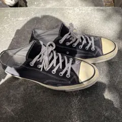 Converse ブラック ローカット スニーカー チャックテイラー　海外買付