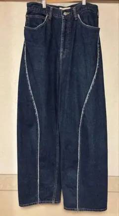 ＜JieDa＞ LOOSE FIT JEANS/デニムパンツ サイズ1のサムネイル