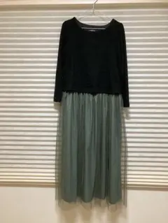 マタニティ　授乳ワンピース