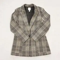 H&M ハウンドトゥースジャケット（ジャストサイズ）M