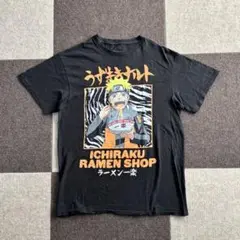 【US古着】Naruto ナルト うずまきナルト ラーメン一楽 キャラTシャツ