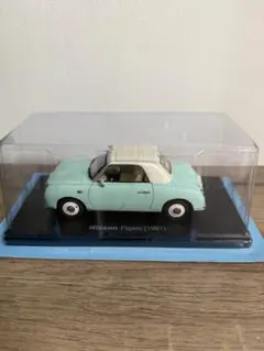京商 1/43 NISSAN FIGARO フィガロ エメラルドグリーン ミニカ - メルカリ