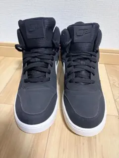 Nike ブラック ハイカットスニーカー　ナイキコートバーロウミッド SL