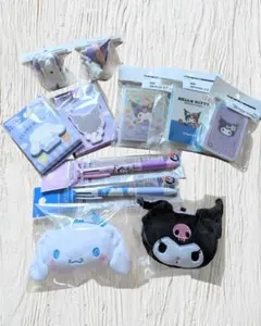 【サンリオ】シナモロール&クロミ グッズ 9点セット