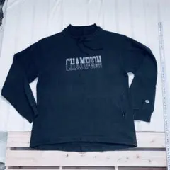 90s古着　CHAMPION ハイネックスウェット X-LARGE ブラック