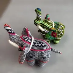 ミラー刺繍　エレファント　象さん ミラー刺繍 エレファント 象さん - メルカリ