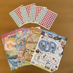ハミガキ ご褒美シール (約1年間分・台紙付き)②