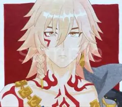 手描きイラスト　崩壊スターレイル　モーディス