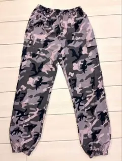 SHEIN ガールズ迷彩カーゴパンツ