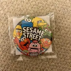 ユニバーサルスタジオジャパン　USJ セサミストリート　缶バッジ