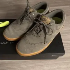 Nike Lunar Swingtip Suede ゴルフシューズ 7 EEE