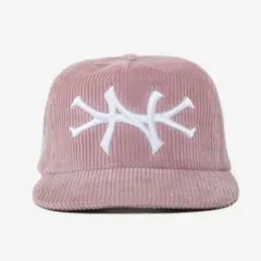 oMA Studios NY CORDUROY HAT DUST PINK