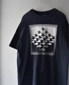 菅田将暉着用 89s M.C.Escher 空と水 シングルステッチ tシャツ