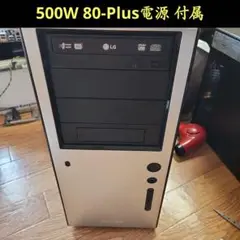 Antec Solo ATXケース ミドルタワー 500W 80-Plus電源付