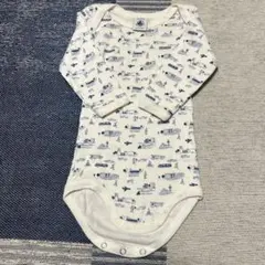 Petit Bateau 乗り物ロンパース 6m