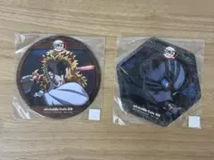 鬼滅の刃 ufotableカフェ ドリンク特典コースター 猗窩座、煉獄杏寿郎