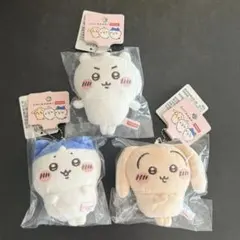 【日本未販売】ちいかわ×MINISO 元気ヘアシリーズ　マスコット　コンプセット