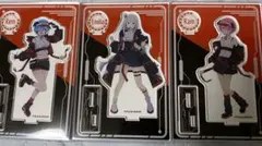 ラウンドワン限定　リゼロ　アクリルスタンド　全3種セット