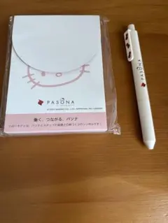 PASONA ✨ハローキティ ❤️メモ用紙✨とペンセット✨