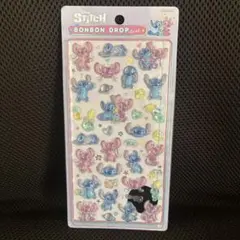 【正規品】スティッチ&エンジェル　ボンボンドロップ シール