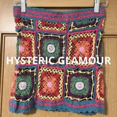 【素敵なデザイン❗️】90's HYSTERIC GLAMOUR 刺繍 スカートのサムネイル