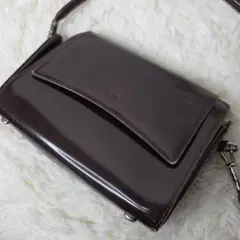 CELINE ショルダーバッグ ダークブラウンのサムネイル