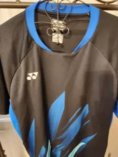 YONEX バドミントン シャツ 黒/青　3枚セット