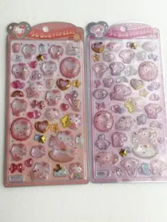 うるちゅるポップシール キティ マイメロディ ベビー