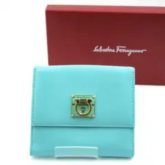 ✨新品未使用✨　Salvatore Ferragamo ミニ財布　ガンチーニ