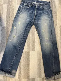 visvim FLUXUS DENIM 07AW ダメージデニム