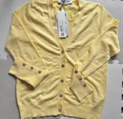 タグ付き・未使用◎ZARA ザラ カーディガン 長袖 黄色 ビジューのサムネイル