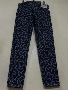 ✨タグ付未使用✨EVISU 5500 カモメ柄 ジャガード デニム W32 - メルカリ