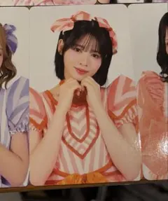 カワラボカフェ限定トレカ　フルーツジッパー　鎮西寿々歌