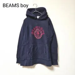 Athlete BEAMS boy ビームスボーイ フード付き パーカー 紺のサムネイル