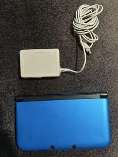 Nintendo 3DS LL 青 本体 充電器 【動作確認済】