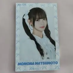 高嶺のなでしこ 松本ももな ミニフォトカード ツアー衣装 - メルカリ