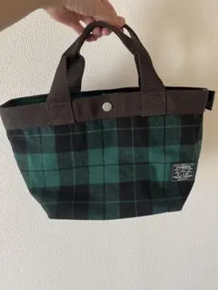 ROOTOTE ルートート チェック柄 ミニトートバッグ
