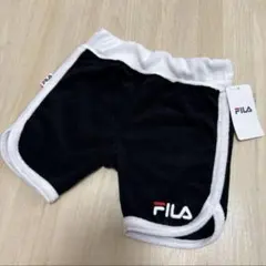 新品FILA ベビーショートパンツ　男の子女の子80cm タオル生地